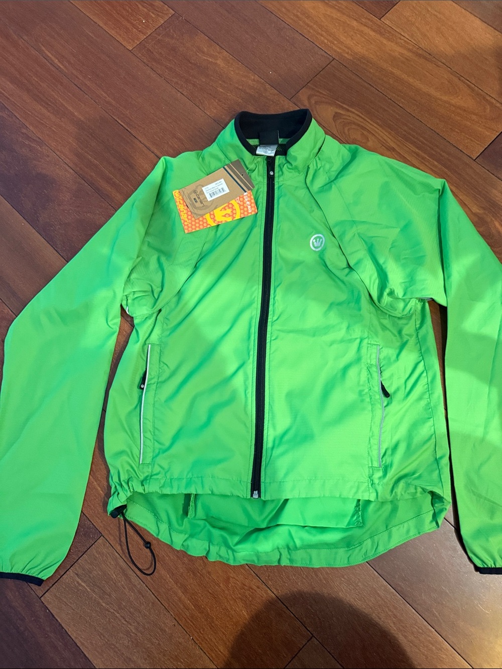 Canari Lime Green Men's Cycling Jacket
